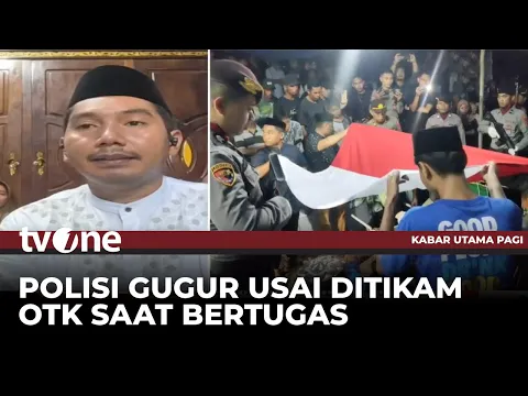 Tragis! Anggota Polisi Tewas Ditikam OTK saat Berjaga