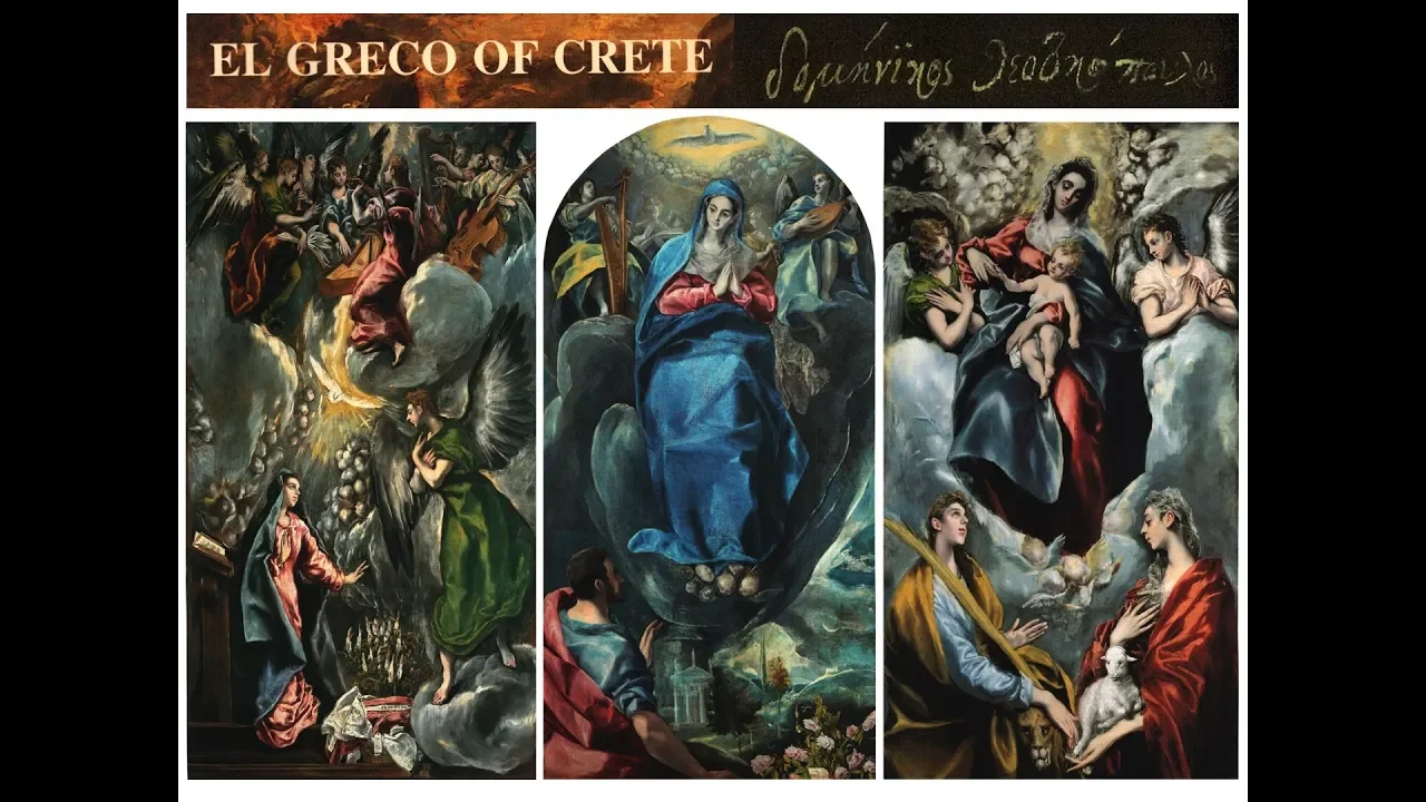 El Greco of Crete - Dominikos Theotokopoulos - Icons and Devotional Painting - Complete Works