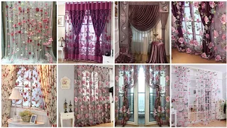 Extremely Beautiful And Classy Curtains Designs For Modern Home Floral Embroidered Curtains