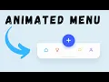 Navigation Menu Indicator using HTML CSS Animated Navigation Menu Bar Animated Action Menu