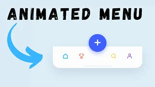 Navigation Menu Indicator using HTML CSS Animated Navigation Menu Bar Animated Action Menu
