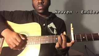 Download Heaven - Emilee | Guitar Tutorial( How To Play heaven) MP3