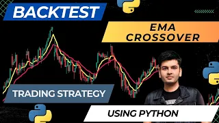 Learn Python Backtest of the Simple EMA Crossover Strategy