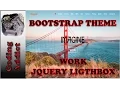 Bootstrap Theme 20 - Work Jquery Ligthbox Plugin