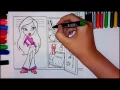 Coloring Page of Bratz Doll Coloring Book Pages for Kids