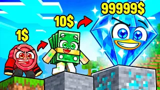 Entré en la CIVILIZACIÓN del DINERO en Minecraft!