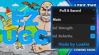 Roblox Pull a Sword OP Script Infinite Strength Infinite Rebirths
