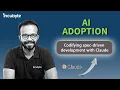 How we codified spec-driven development into bee Claude Code Plugin Live Demo by Sapan Parikh