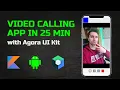 How to Make a Calling App With Agora - Android Studio Tutorial