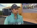 EXCLUSIVE Formula E Driver Nelson Piquet Jr Talks Celeb Fans -