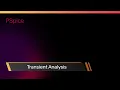 Transient Analysis PSpice