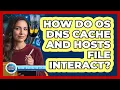 How Do OS DNS Cache and Hosts File Interact
