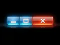 Window controlling keys Minimize Maximize Close button