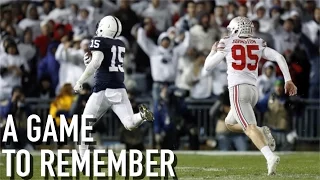 The game that put Penn State ON THE MAP A Game to Remember