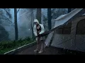 Download Lagu Beautiful girls solo camping in heavy rain, Enjoy delicious food and feel the nature ASMR