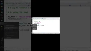 Reverse string in python 3 ways