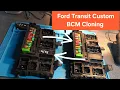 Ford Transit Custom BCM Body Control Cloning Immobiliser Data Transfer Plug play OBDSTAR Dc706