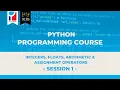 Python Programming - Session 1