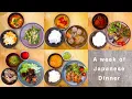 A week of dinner Japanese style healthy dinner recipes