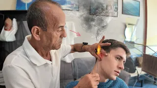 ASMR Old School Full Service by Barber Mehmet - Just Relax
