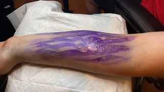 American Flag Tattoo Live
