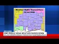 NWS Mobile NOAA weather radios down for maintenance