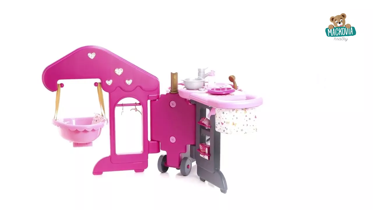 Domčeky pre bábiky - Domček pre bábiku Baby Nurse Zlatá edícia Smoby - 6