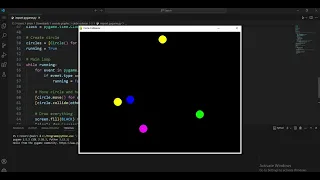 How to Make a Circle Collision Game Pygame Tutorial