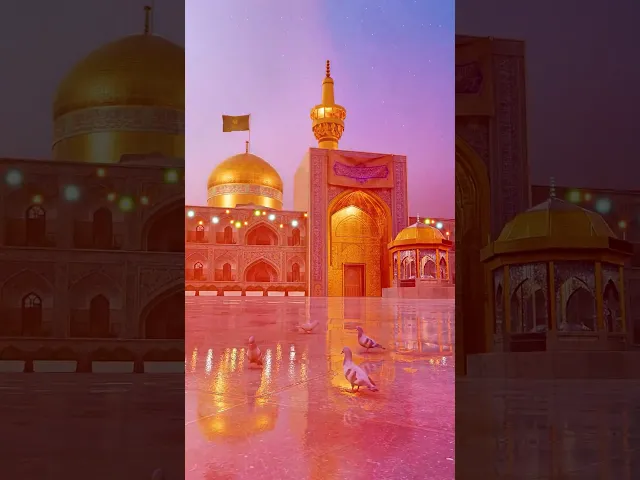 ⁣نبارك للامة الاسلامية ذكرى ولادة💐 شمس الشموس وانيس النفوس الامام الرضا (عليه السلام)