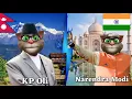 Download Lagu KP Oli Vs Narendra ModiTalking Tom Video