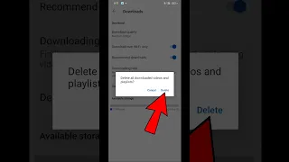 How To Delete Downloaded Videos And Playlist On YouTube Delete All Videos In YouTube Viral 