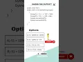 Day 50 java mcq question java interview questions java basic programming