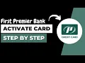 How to Activate First Premier Credit Card Account - First Premier Credit Card Login