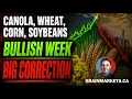 BIG correction in grain markets after BULLISH week in agriculture