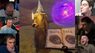 "Реакции Стримеров" на Френдли Фаер в Mage Arena