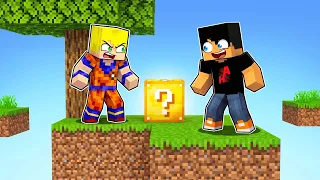 ماين كرافت لكن سكاي بلوك فيها لكي بلوك! 😱🔥