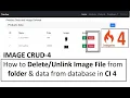 CI4 IMAGE CRUD-4 How to Image File from folder data from database in Codeigniter 4