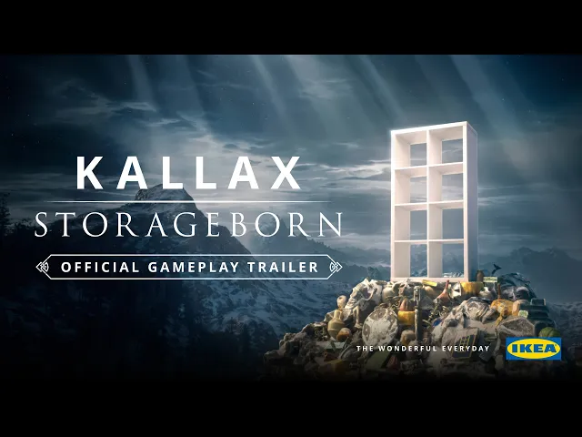 KALLAX STORAGEBORN, a free creation for The Elder Scrolls V: Skyrim from IKEA.
