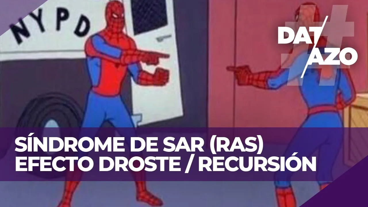 SINDROME de SAR (RAS Syndrome) / RECURSIÓN / EFECTO DROSTE | #DATAZO