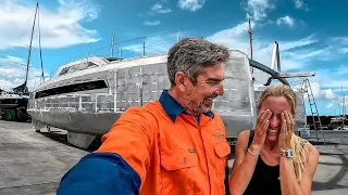 Can We Build A Boat with ZERO Experience??? Sailing Vessel Delos Ep. 452