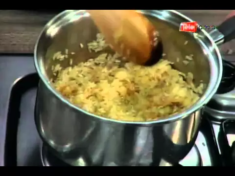 Arroz con semillas de frutos secos