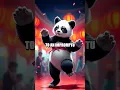 Panda's Moonlit Mishap at the Bamboo Studio