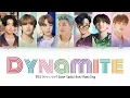 Download Lagu BTS 'Dynamite' Lyrics (방탄소년단 Color Coded Lyrics)