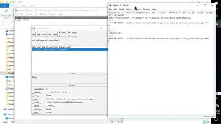 enable idle debugger