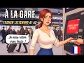 French Train Announcements A la Gare A1 A2 French Listening Practice