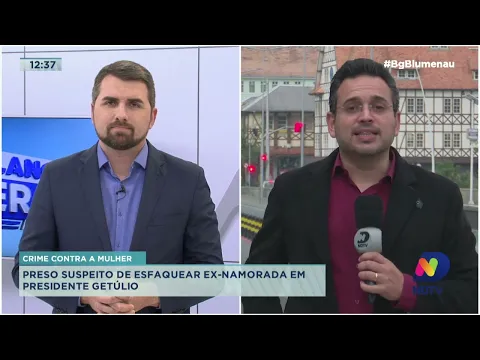 Crime contra a mulher: preso suspeito de esfaquear ex-namorada em Presidente Getúlio