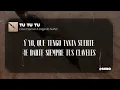 Clave Especial & Edgardo Nuñez - TU TU TU (Letra/Lyrics)