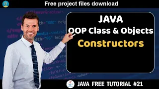 Java tutorial OOP Class and Objects - Constructors Java course for beginners