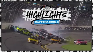 The big one strikes late in Duel 2 at Daytona NASCAR