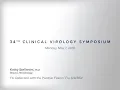 CVS 2018 presentation Kathy Stellrect - Flu detection with the Panther Fusion Flu RSV assay